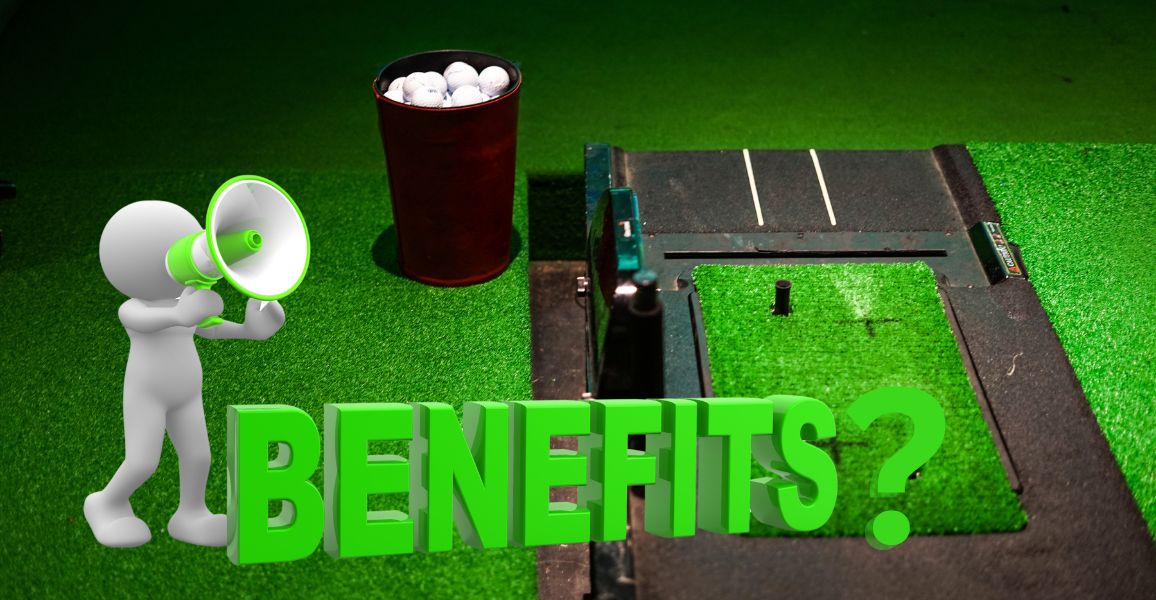 What are the main benefits of a golf simulator